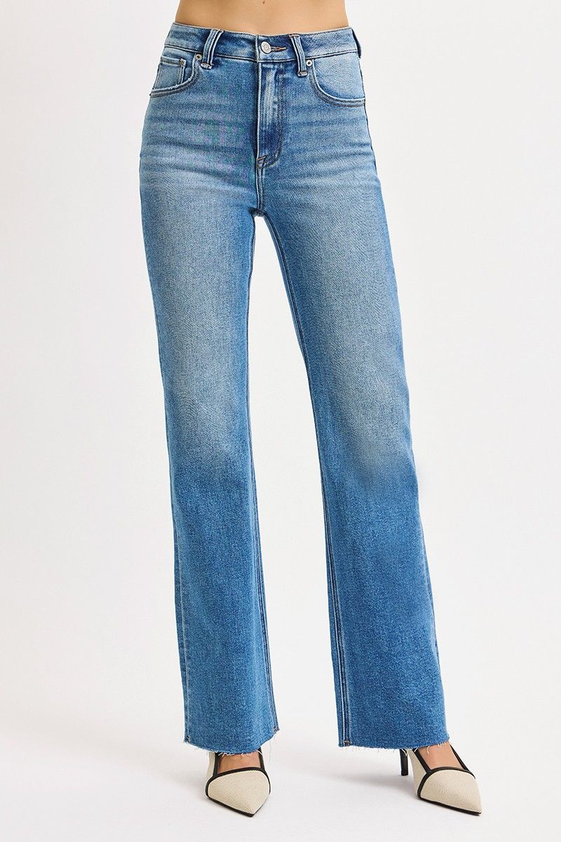 Elysian Denim High Rise Flare Jeans - Medium