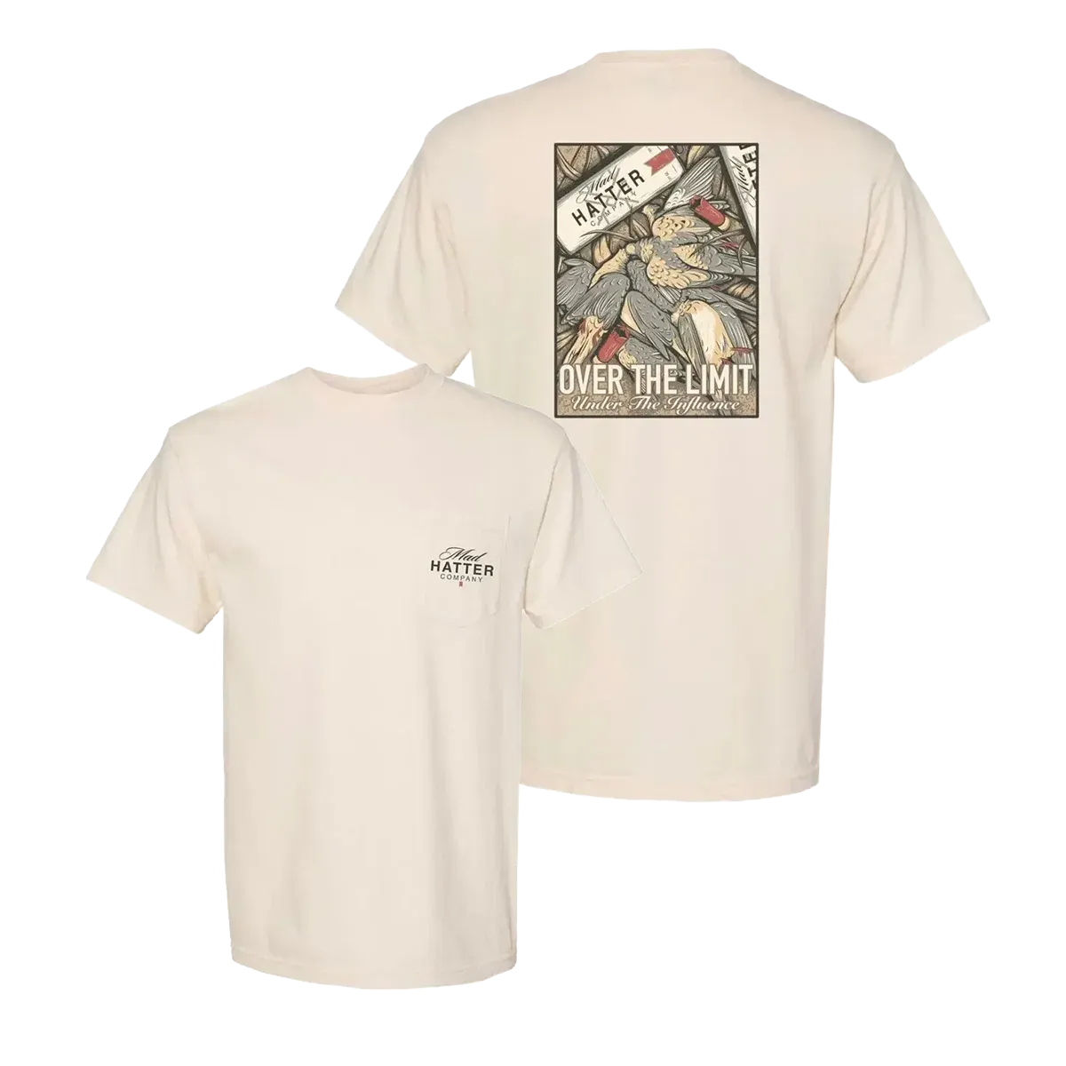 Over The Limit Short Sleeve T-Shirt - Ivory