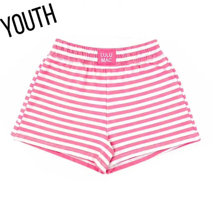 Lulu Mac Youth Monochrome Patch Short - Neon Pink
