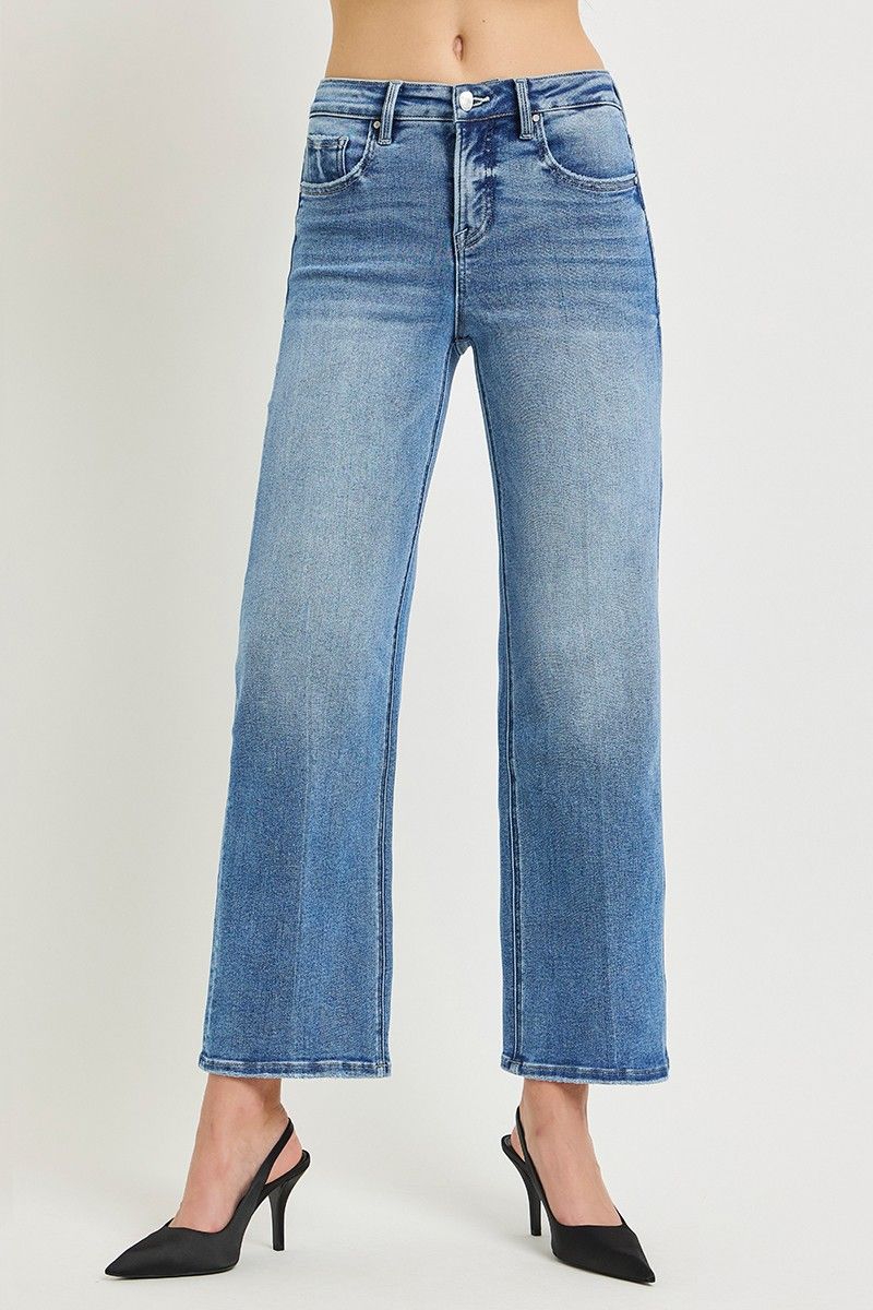 The Charlotte High Rise Straight Jean - Medium