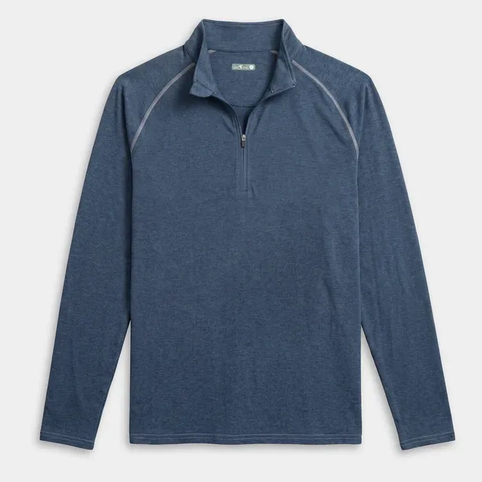 Navy Wander Quarter-Zip Pullover
