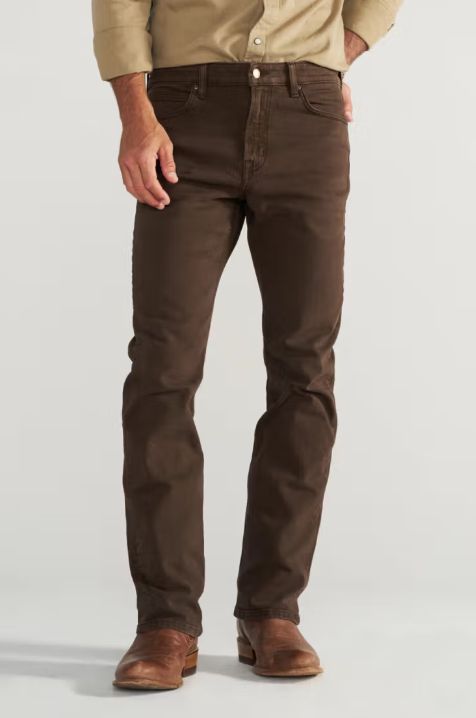 Men's Slim Straight Stretch Twill - Cafe