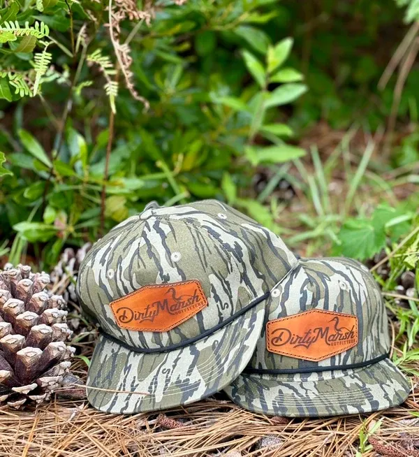 Shoreline Leather Patch Rope Hat - Bottomland