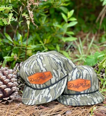 Shoreline Leather Patch Rope Hat - Bottomland
