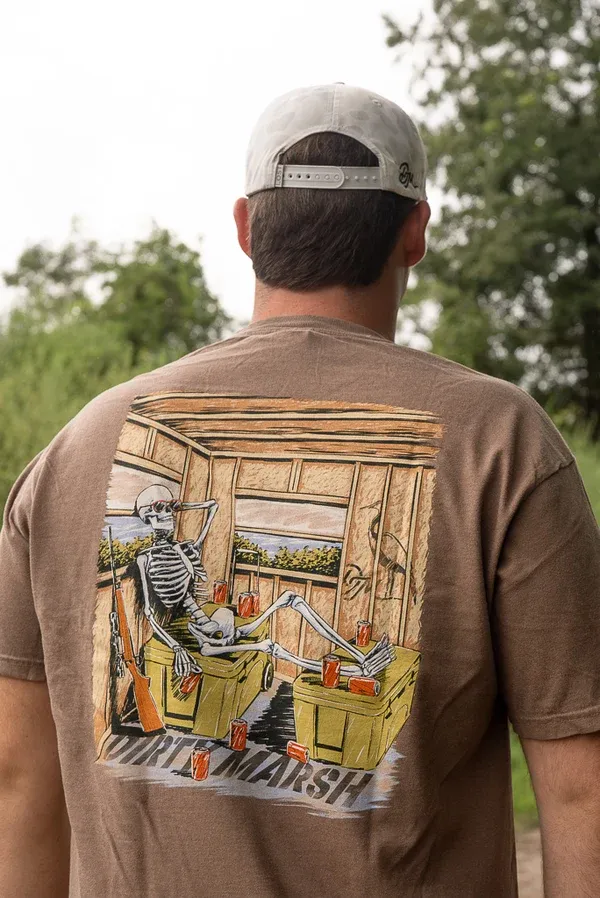Skelly In Da Stand Short Sleeve Tee - Espresso