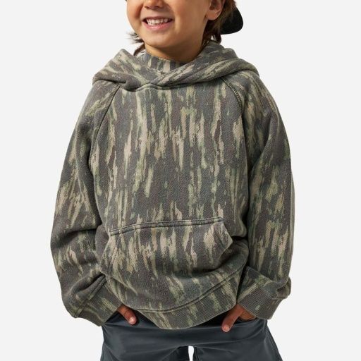 Youth Vintage Washed Hoodie - Midland Camo, Season: FALL26, Size: 2T