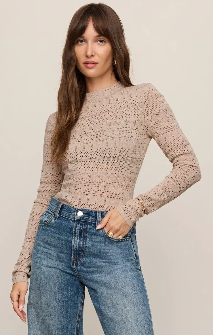 Avery Sweater - Soft Ecru