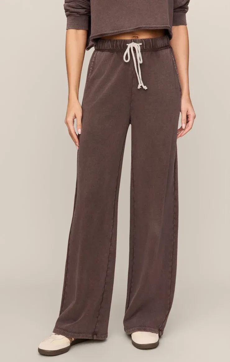 Hunter Knit Pant - Dark Chocolate