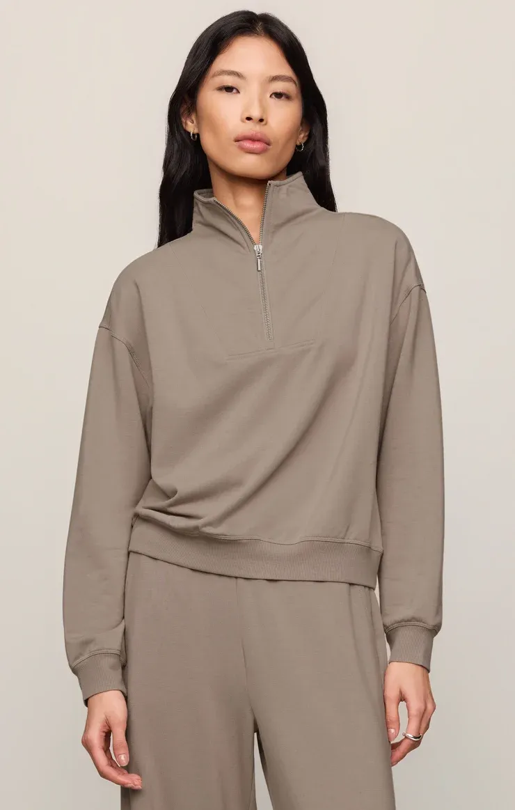 Gate Check Modal Sweatshirt - Wild Mushroom