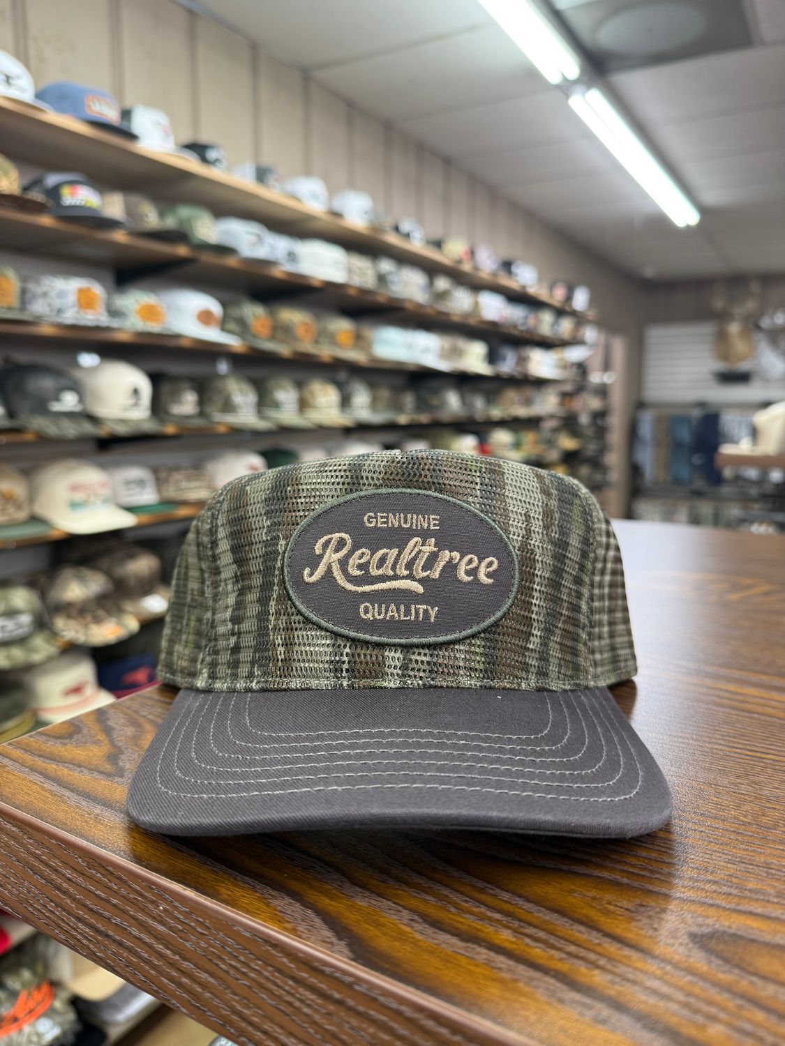 Realtree Structured Mesh Hat - Original Camo