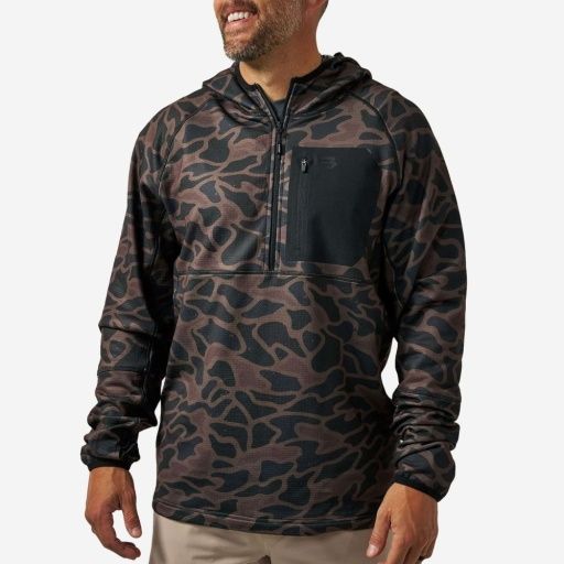 Blaze Tech Quarter Zip - Bendita Camo, Size: Small