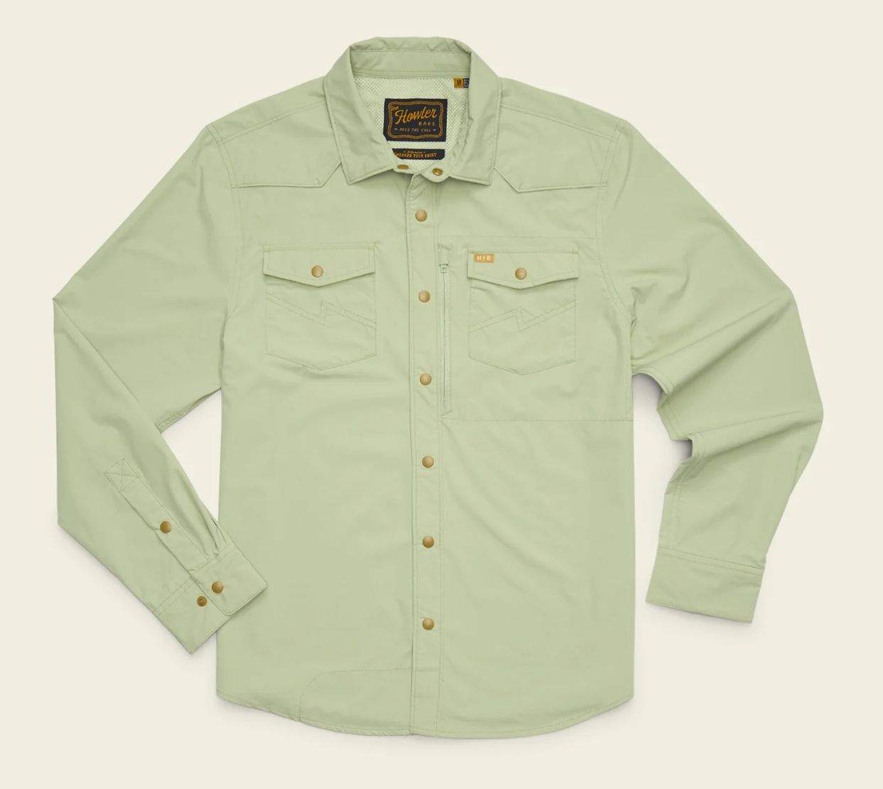 Emerger Tech Long Sleeve - Fog Green
