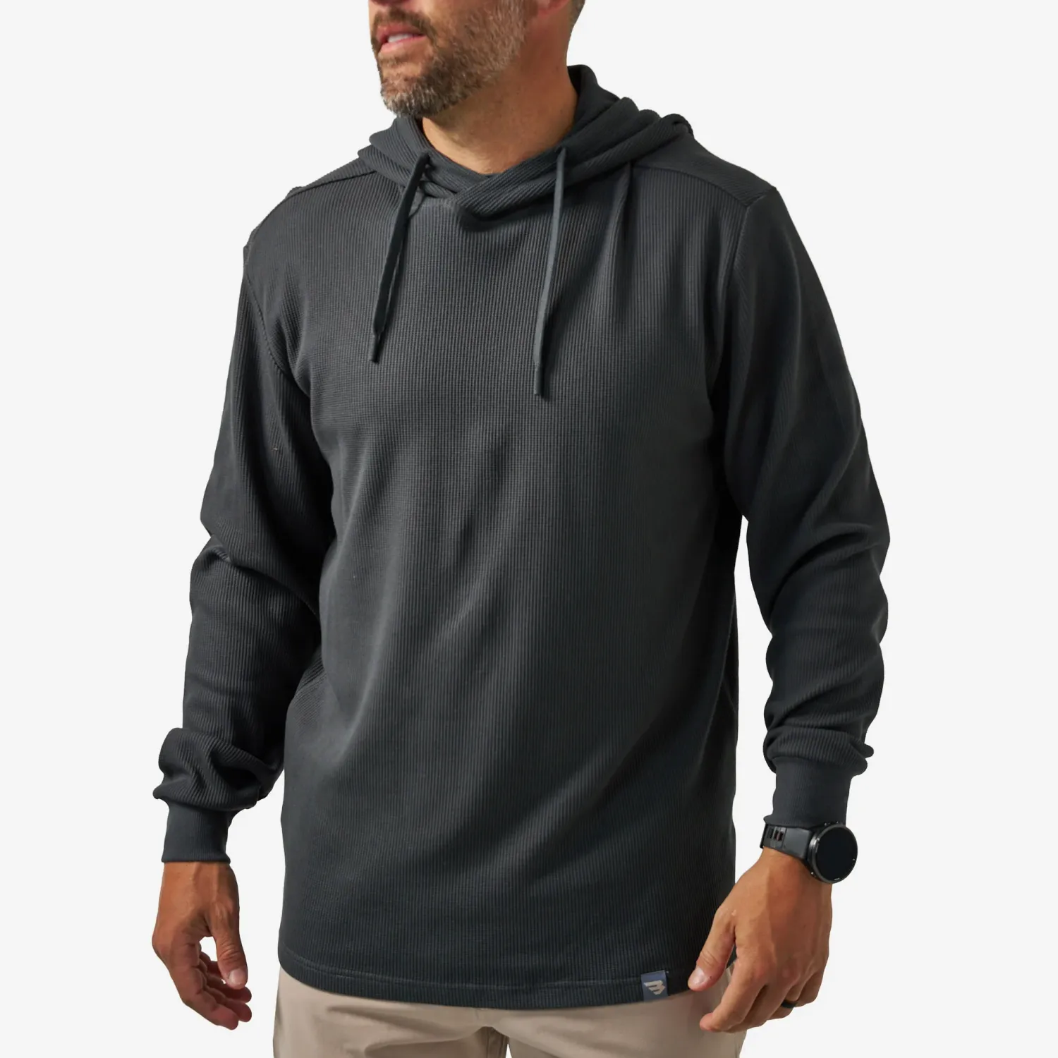 Thermal Hoodie - Gun Metal Grey