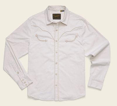 Broncbuster Long Sleeve Snap Button Down - Prairie Dust