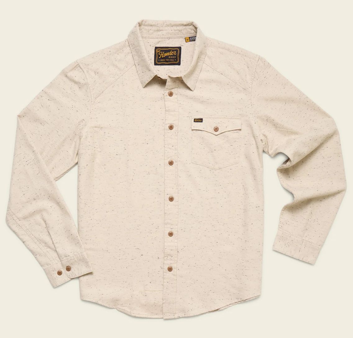 La Grange Light Weight Flannel - Speckled Sand
