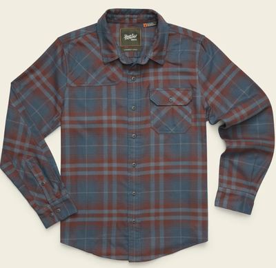 Harker's Flannel - Kempton Plaid - Dark Slate