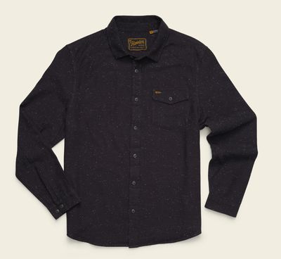 La Grange Light Weight Flannel - Speckled - Antique Black