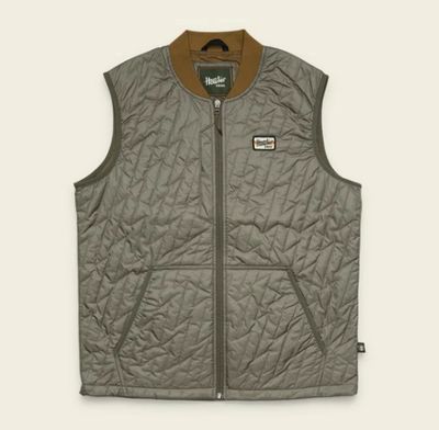 Voltage Quilted Vest - Vetiver