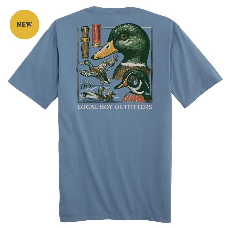 Duck Species Short Sleeve T-Shirt - Slate