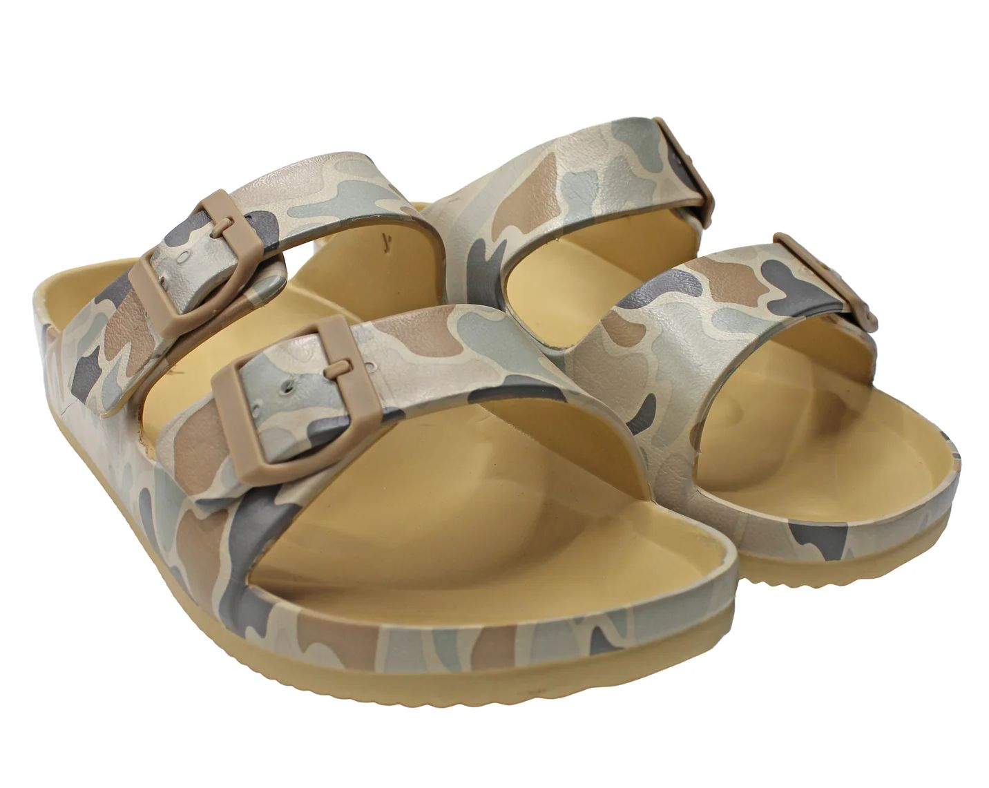 LG Rubber Slides - Forest Camo Flora