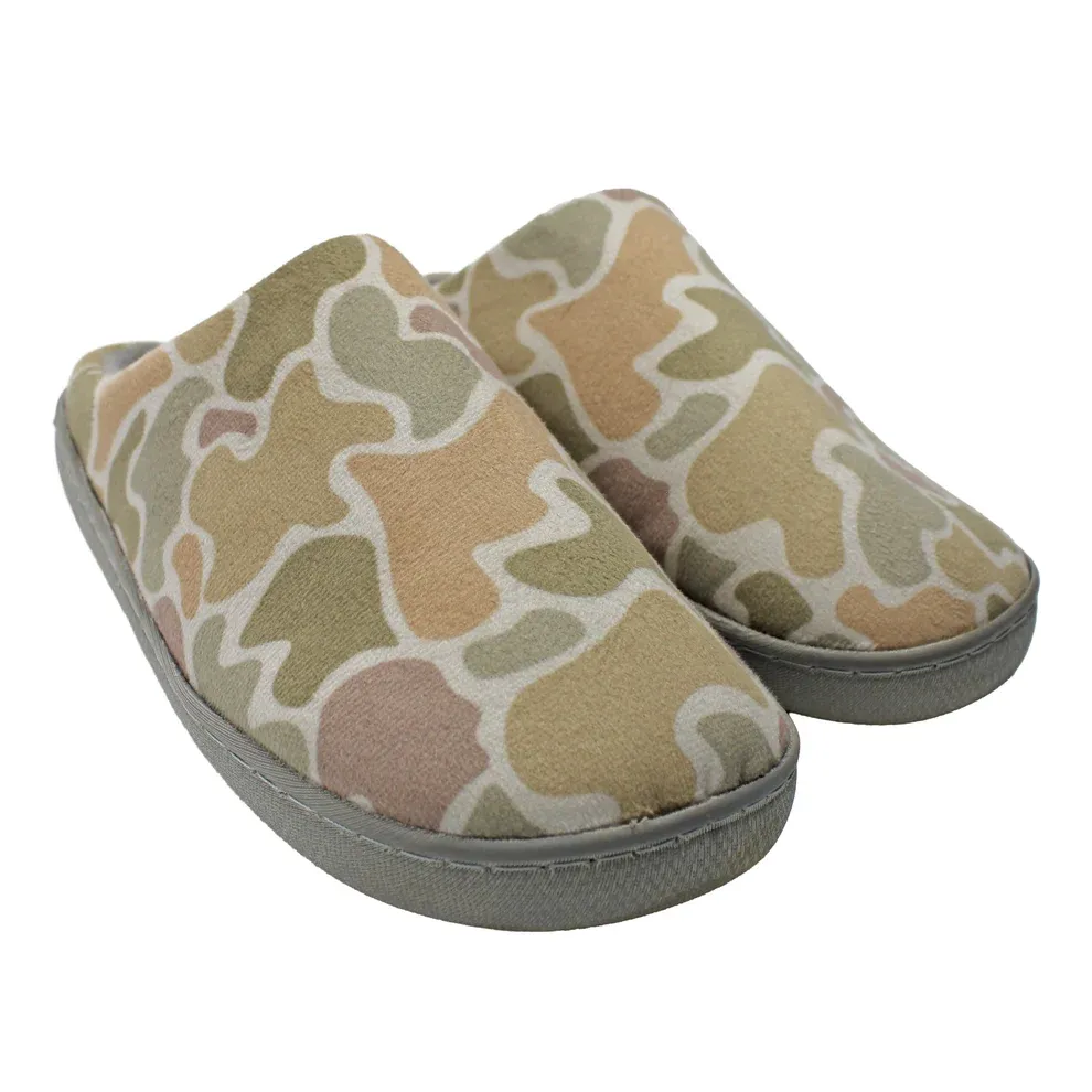 LG Slippers - Forest Camo Desert