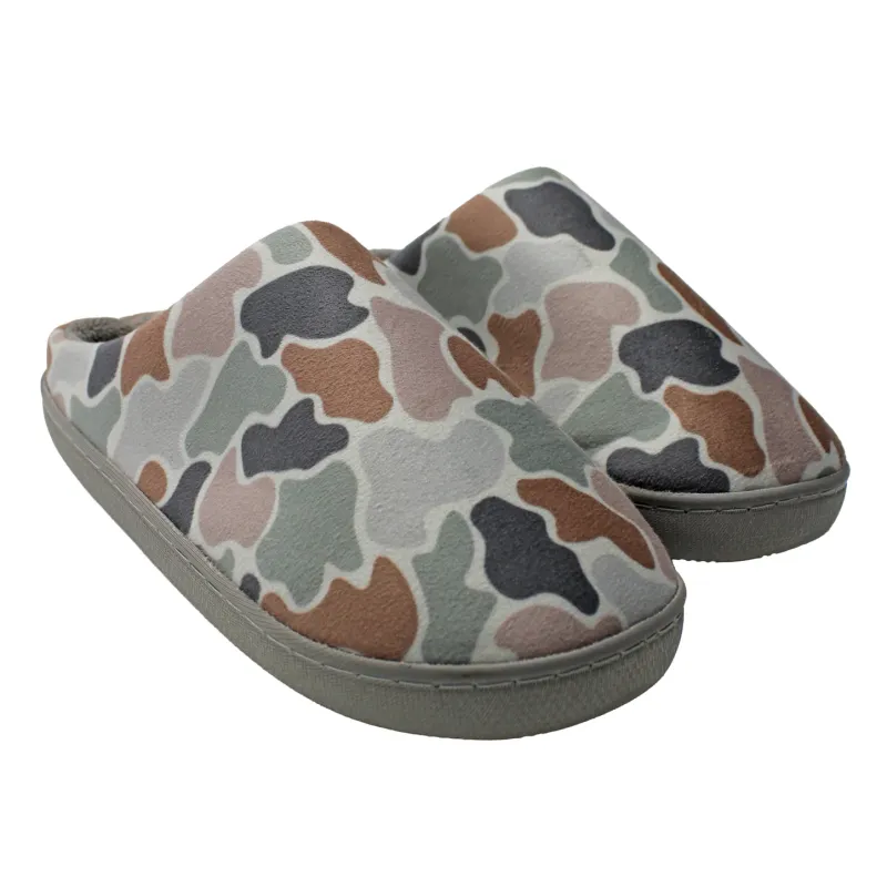 LG Slippers - Forest Camo Flora
