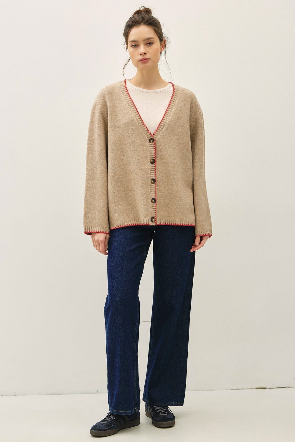 Wear On Repeat Cardigan - Ecru