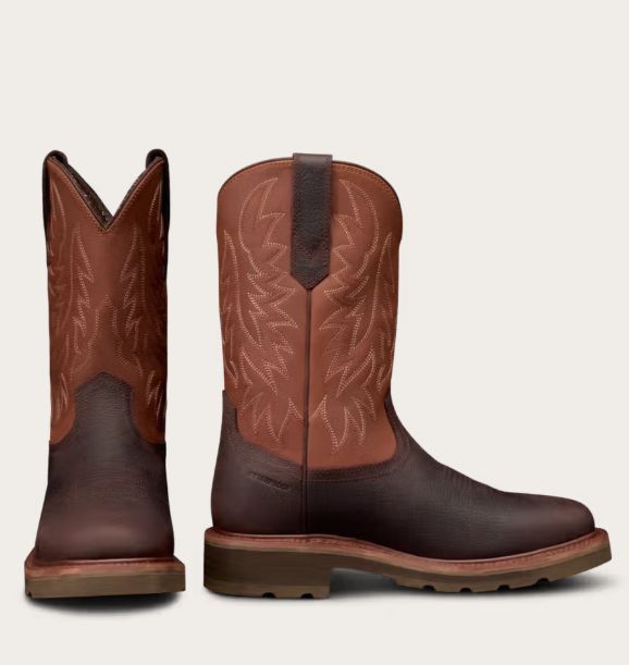 Men's LongHaul Waterproof Square Soft Toe Work Boot with Temp Control
