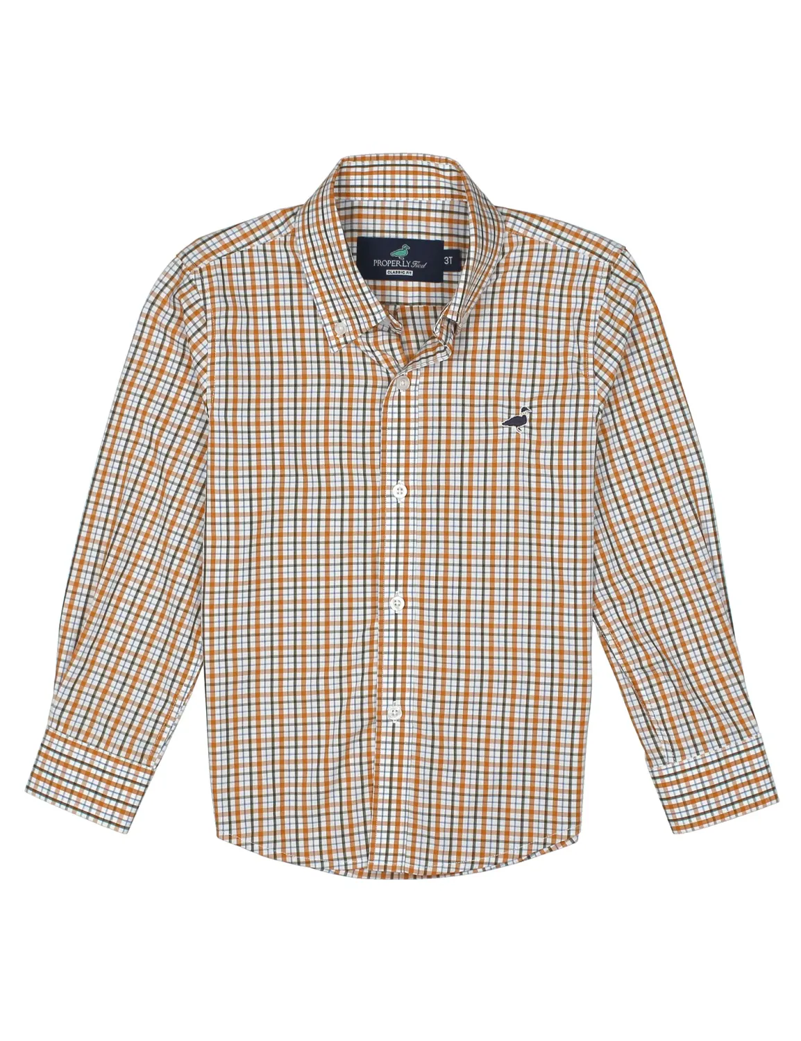 Seasonal Long Sleeve Button Down Sportshirt - Maize