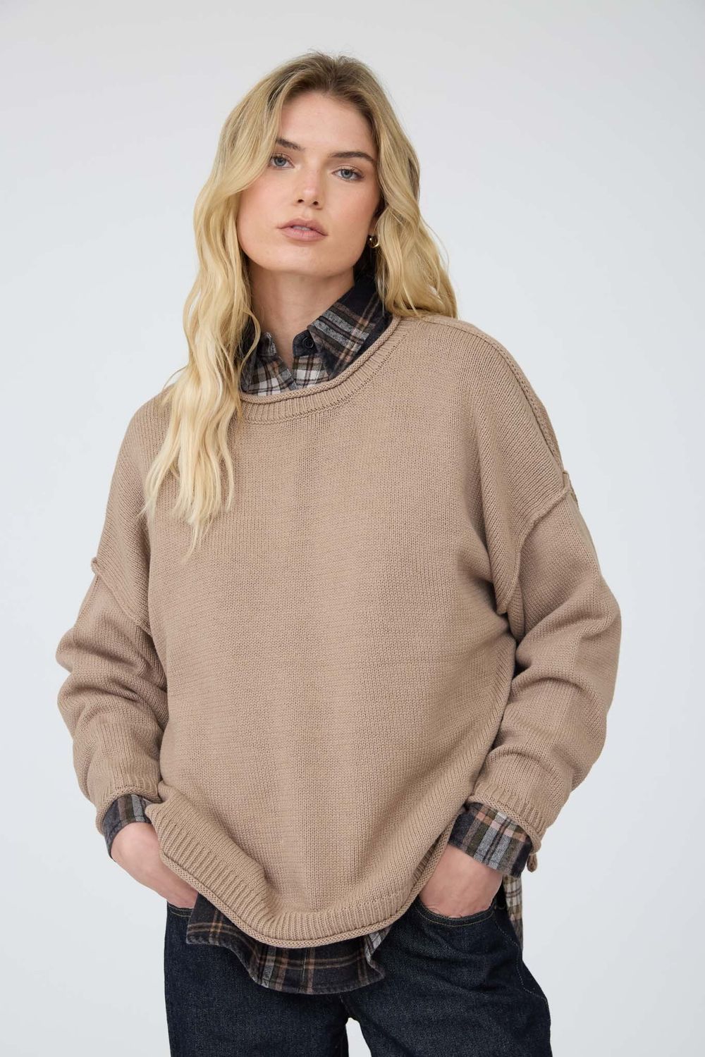 New Trends Sweater - Mocha