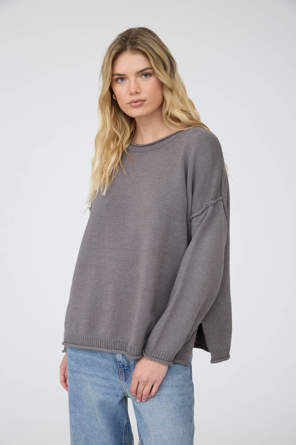 New Trends Sweater - Charcoal