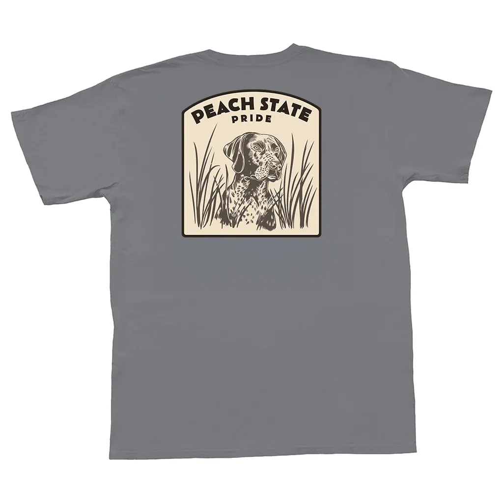 The Pointer Patch Short Sleeve Tee - Granite