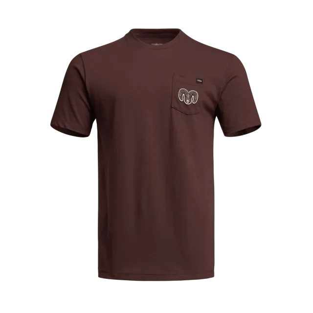 Species Pocket Tee - Cherry Wood