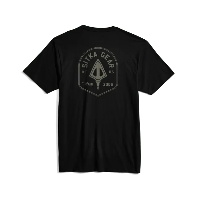 Broadhead Crest Tee - Black