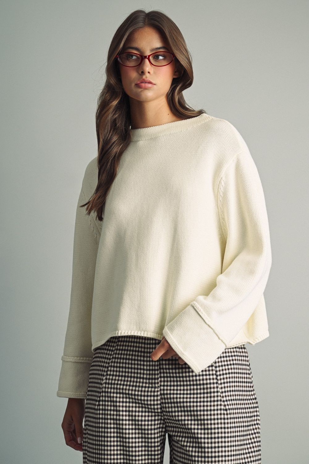 Be Confident Sweater - Cream