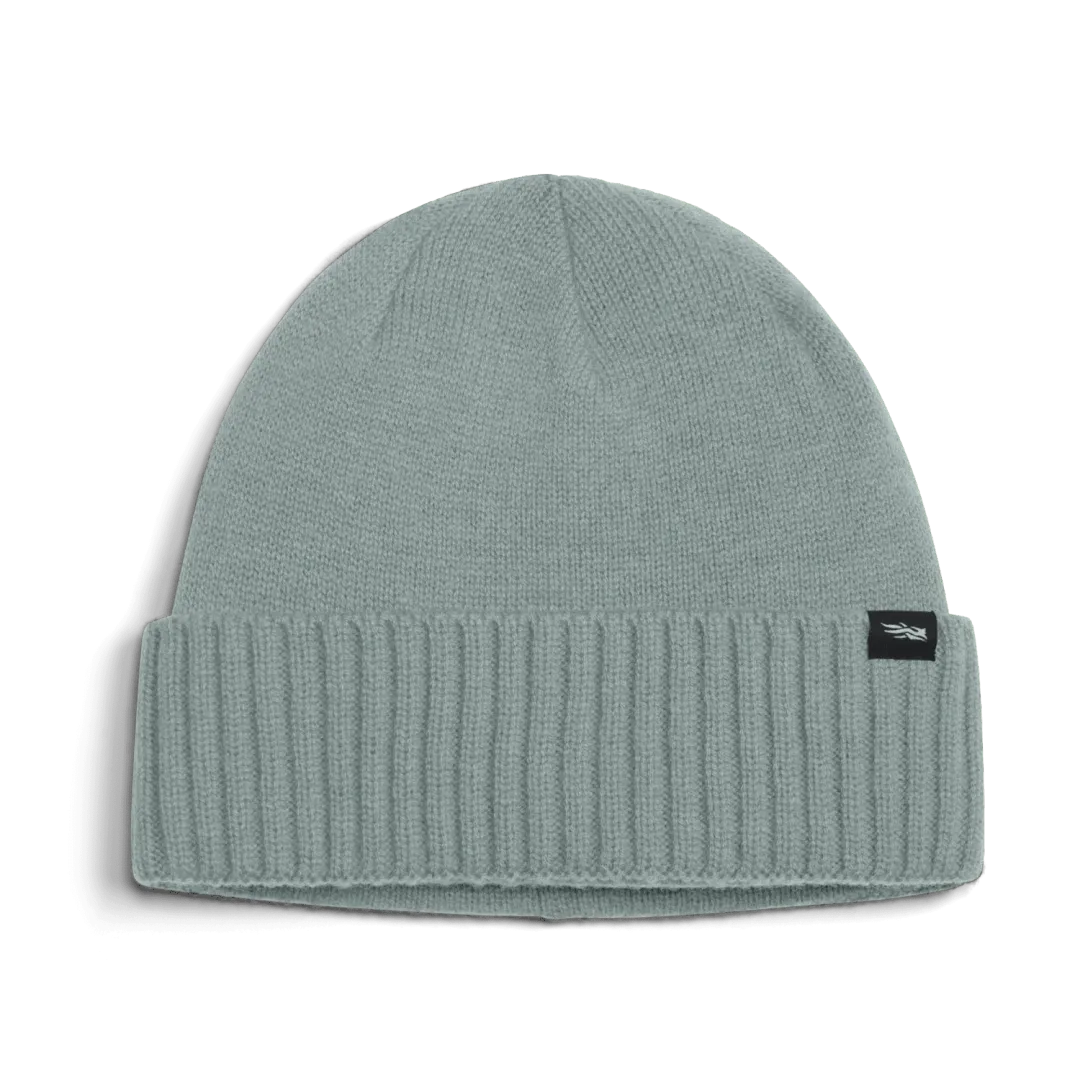 Cuffed Knit Beanie - Surf Blue