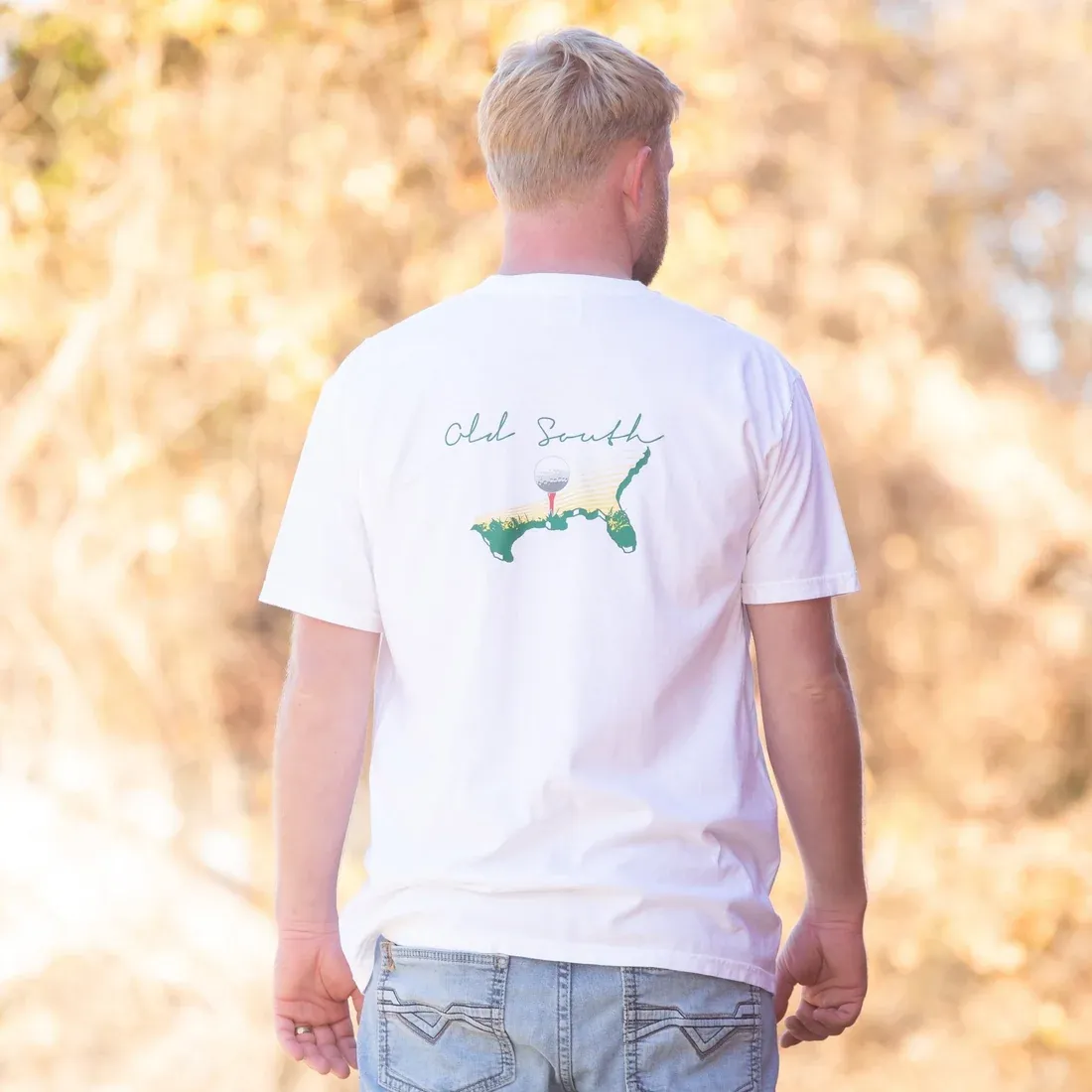 Golf States Short Sleeve T-Shirt - White