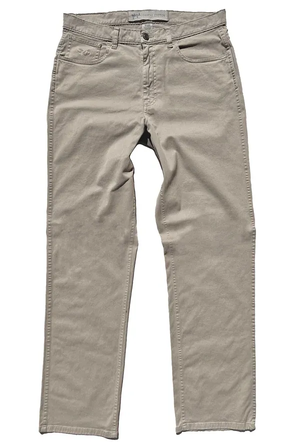 Walnut Canvas 5 Pocket Pant