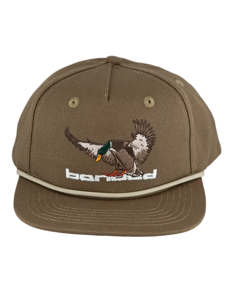 Youth Goat Rope Landing Mallard Hat - Tobacco