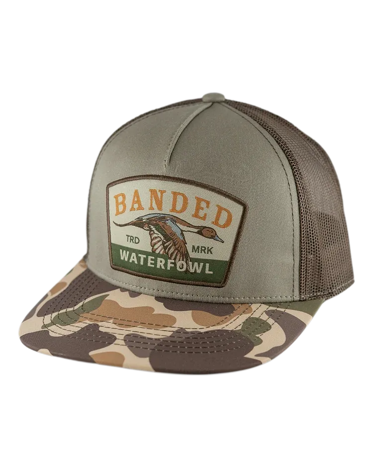 Banded Hat - Tan/ Classic Camo
