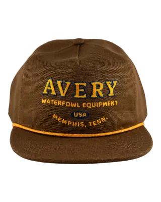 Avery Memphis Waterfowl Equipment Hat - Brown/Orange