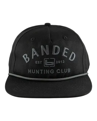 Goat Rope Arched Hunting Club Hat - Black/Grey