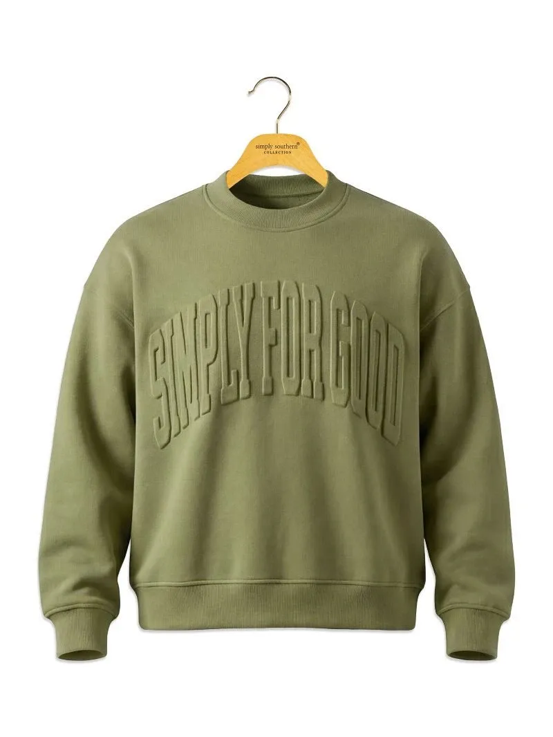 Simply For Good Crewneck - Green