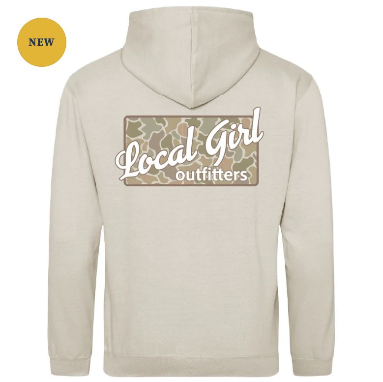 Local Girl Brushwood FC Desert Plate Hoodie - Natural Stone
