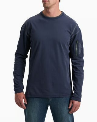Men's Kommando Long Sleeve Crew - Mutiny Blue