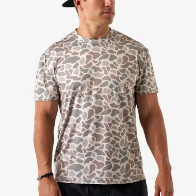 Go To Short Sleeve Tee - Classic Deer Camo