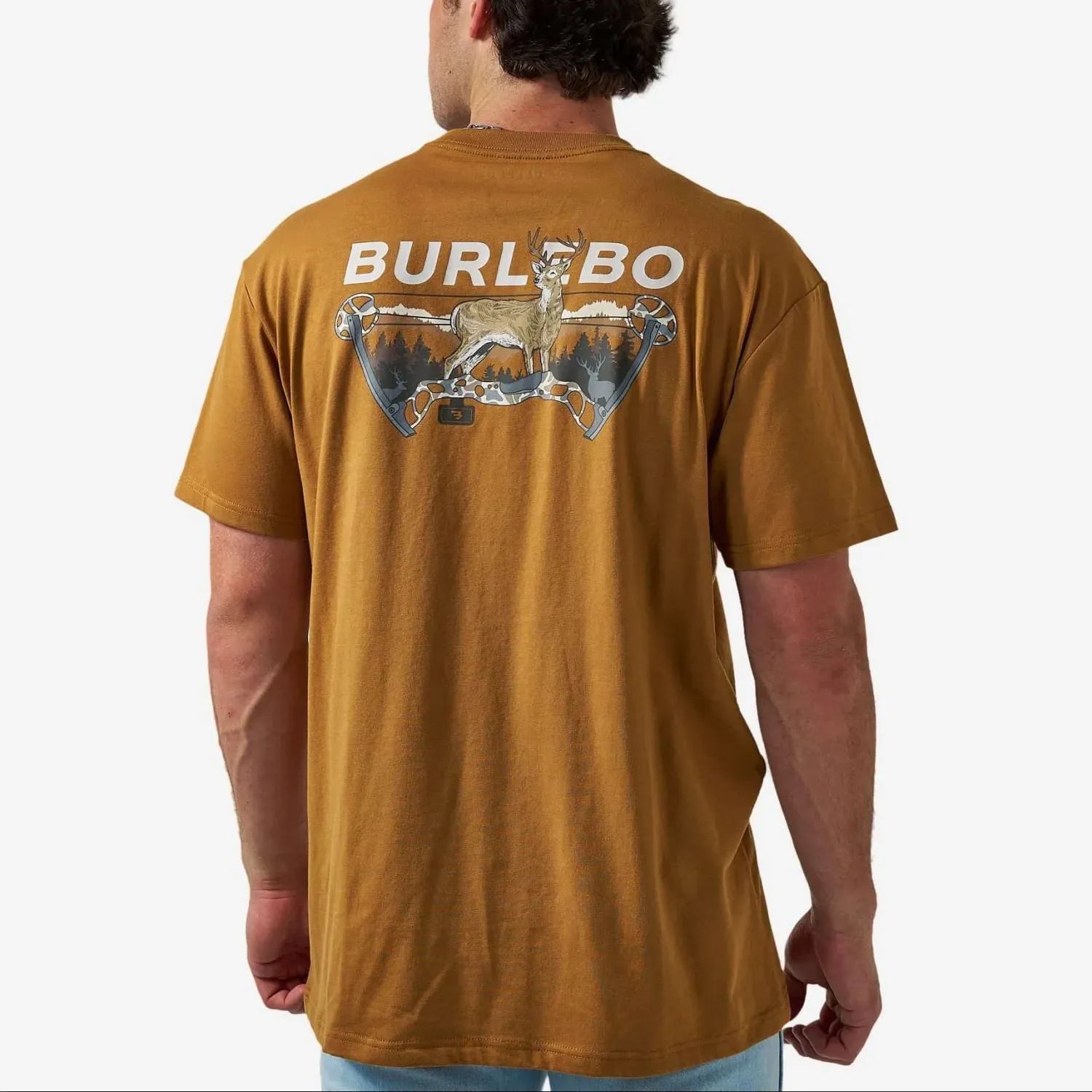 Bow Hunter Short Sleeve Tee - Light Brown
