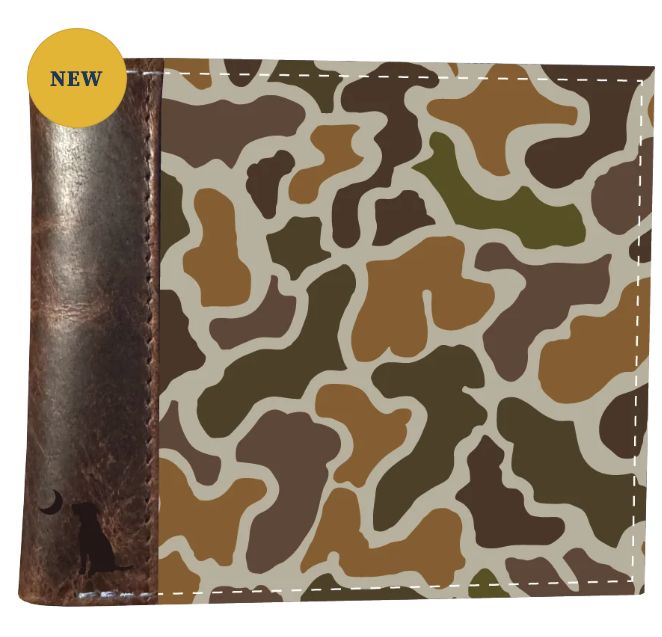 Camo Bi-Fold Wallet - Localflage Vintage