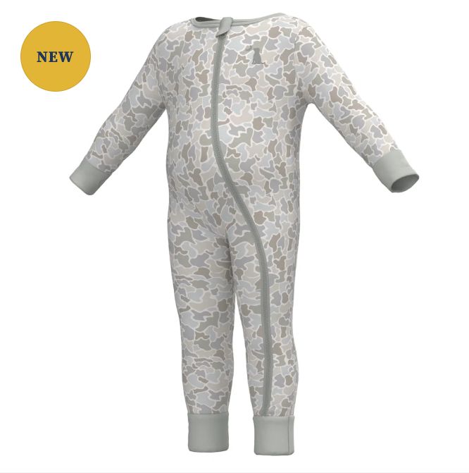 Baby Bodysuit - Forest Camo Saltwater