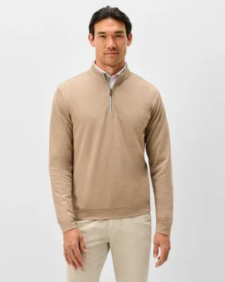 Sully Quarter Zip Pullover - Cedar